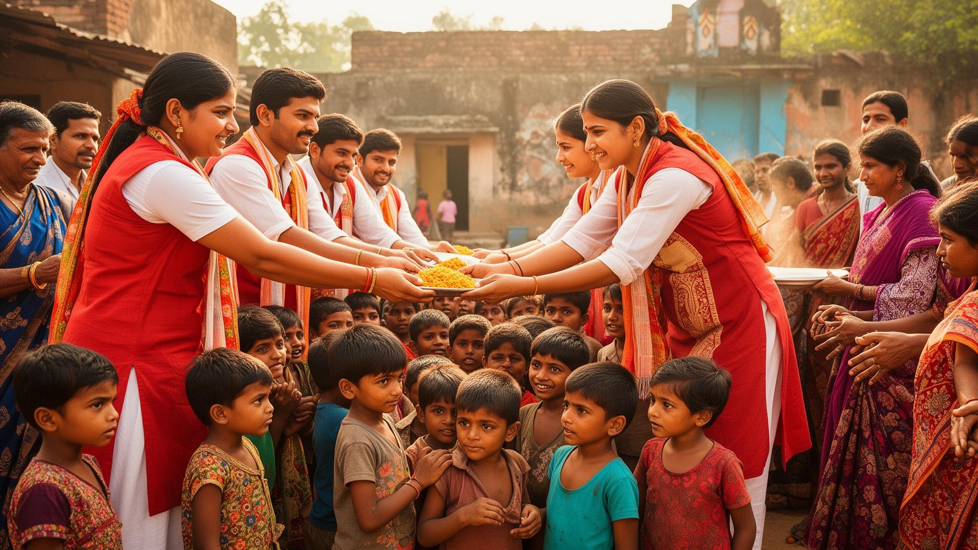 PD Foundation volunteers helping community